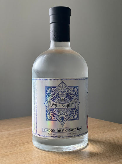 Ceylon Sapphire London Dry Craft Gin - 70cl